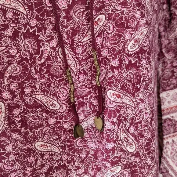 Billabong Paisley Print Boho Dress - Picture 5 of 9